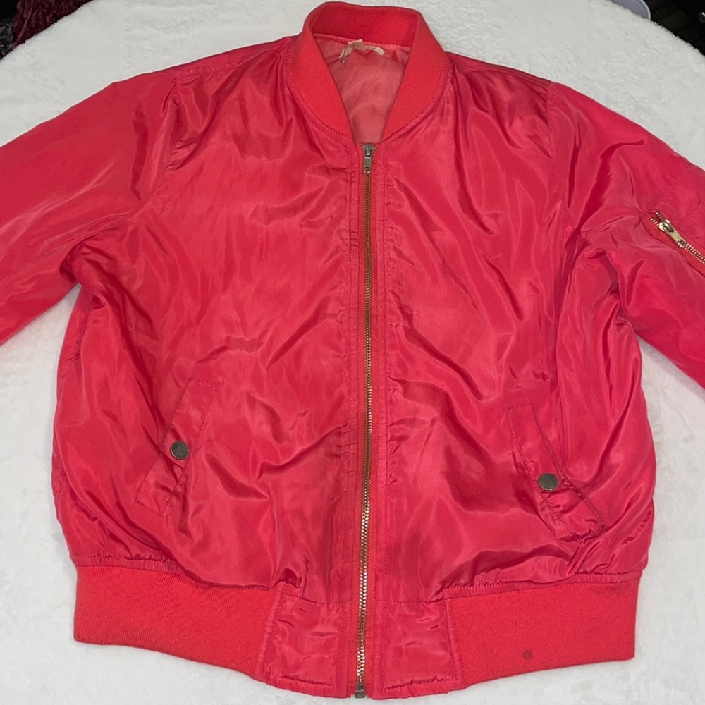 Pink Bomber Jacket